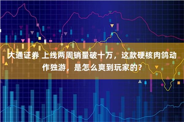 大通证券 上线两周销量破十万，这款硬核肉鸽动作独游，是怎么爽到玩家的？